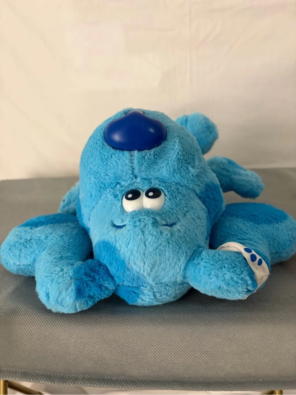 Blue’s Clues & You Blue Plush Dog Talks Works Nickelodeon 2021(F167)